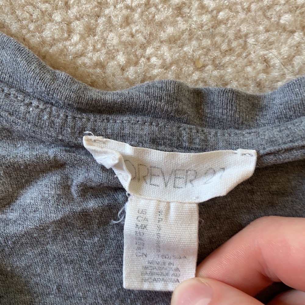 grey tee - Picture 2 of 2